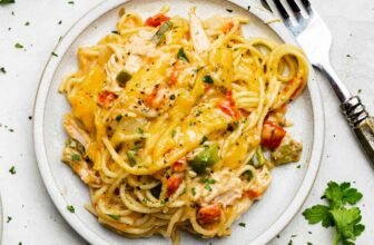 Tacky Rooster Spaghetti – The Keep At House Chef