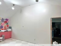 Two Down, 16 To Pass (Partitions & Ceiling Painted, New Window Colour Put in)